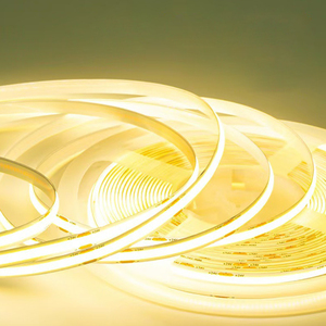 Joystar lạnh Trắng 5V <span class=keywords><strong>LED</strong></span> <span class=keywords><strong>COB</strong></span> dải ánh sáng 6000-6500K 120LM/W 320LEDs/M 24V cắt đơn vị 41.66mm 5mm chiều rộng dải đèn - Product Image 5