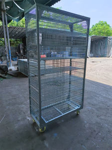 รถเข็นม้วนลวดเหล็กสำหรับใช้เชื่อมรถเข็นแบบมีแท่นวางสินค้าปลอดภัย4ด้านอุปกรณ์ใช้ในคลังสินค้า - Product Image 3