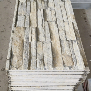 Panneaux muraux en composite métallique léger de 16 mm, panneaux sandwich en polyuréthane PU, imitation pierre, pour revêtement extérieur - Product Image 3