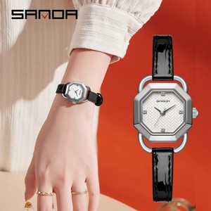 Reloj de Cuarzo para Mujer Sanda 1128, Diseño Octagonal Vintage, Resistente al Agua, Versátil, en Oferta - Product Image 6
