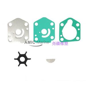 Kit de réparation de l'impeller de la pompe à eau pour moteur hors-bord Suzuki DF9.9 DF15 pour pompes marines 17400-94J00 - Product Image 3