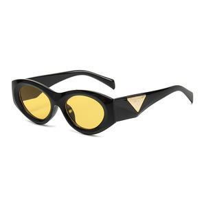 แว่นกันแดดทรงวงรีสีสันสดใสสำหรับชายและหญิงที่มีสไตล์และดูดี เหมาะสำหรับกิจกรรมกลางแจ้งและชายหาด - Product Image 2