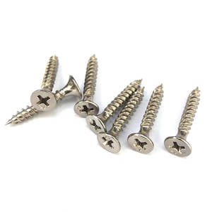 高级饰面 C-1022 钢制紧固件干墙螺丝 <span class=keywords><strong>3</strong></span>.9 毫米镀镍，适用于豪华项目 - Product Image 1