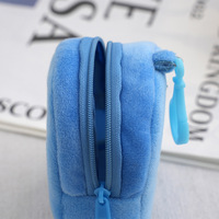 Mode couleur bonbon en peluche petits sacs porte-monnaie porte-clés promotionnel mini sac à dos porte-clés portefeuille pendentif Anti-perte accessoires