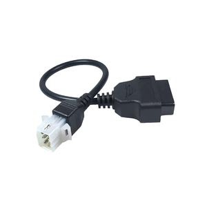 Cable adaptador de diagnóstico OBD2 de 16 pines a 6 pines para motocicleta Aprilia, conector OBD - Product Image 2