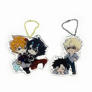 Móc Khóa Acrylic Sáng Tạo Móc Khóa Nhựa Tùy Chỉnh Phụ Kiện Miễn Phí Hạt Charm Acrylic Trong Suốt Trống - Product Image 6