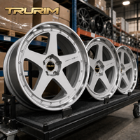 20 jantes chromées style nid d'abeille en alliage d'aluminium forgé en 2 parties pour Urus pour 911 Turbo