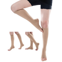 Manchons de compression sur mesure grande taille à pression graduée scientifique pour infirmières, grossesse et voyages