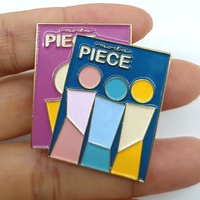 Broche en émail dur ou émail souple avec logo personnalisé, badge végétal, écusson de revers, divers styles, objet de collection