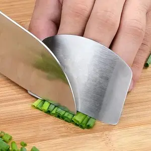 Rvs Keuken Tool Hand Vinger Protector Mes Cut Slice Veilig Guard