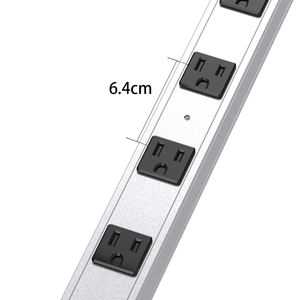 Tira de alimentación ONG, protector contra sobretensiones, barra de alimentación de aleación de aluminio, 15 <span class=keywords><strong>amperios</strong></span> - Product Image 2