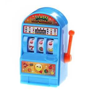 Fun Jackpot Mini Slot Machine Juguetes antiestrés Juegos para niños Máquina segura Banco Divertidos juguetes de mordaza Regalos de Navidad - Product Image 1