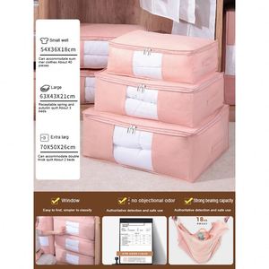 Bolsa de Almacenamiento Plegable Multifuncional Ecológica de Gran Capacidad con Ventana Transparente para Ropa, Mantas, Ropa de Cama, Edredones y Almacenamiento Debajo de la Cama - Product Image 5