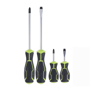 Professional <b>Screwdriver</b> <b>Set</b> 8 Pc Crv Steel <b>Precision</b> Flat Head With Anti Slip Handle For Diy Repair - Product Image 1