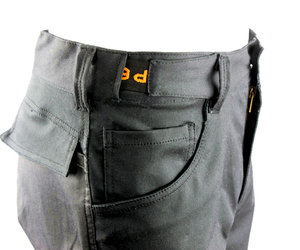 Pantalones de trabajo de carga personalizados Uniforme de ropa de trabajo de construcción de poliéster transpirable con múltiples bolsillos para trabajadores - Product Image 6