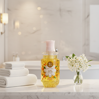 Gel douche aux pétales biologiques, hydratant, parfum longue durée, plusieurs parfums pour un usage quotidien, gel douche pour le corps