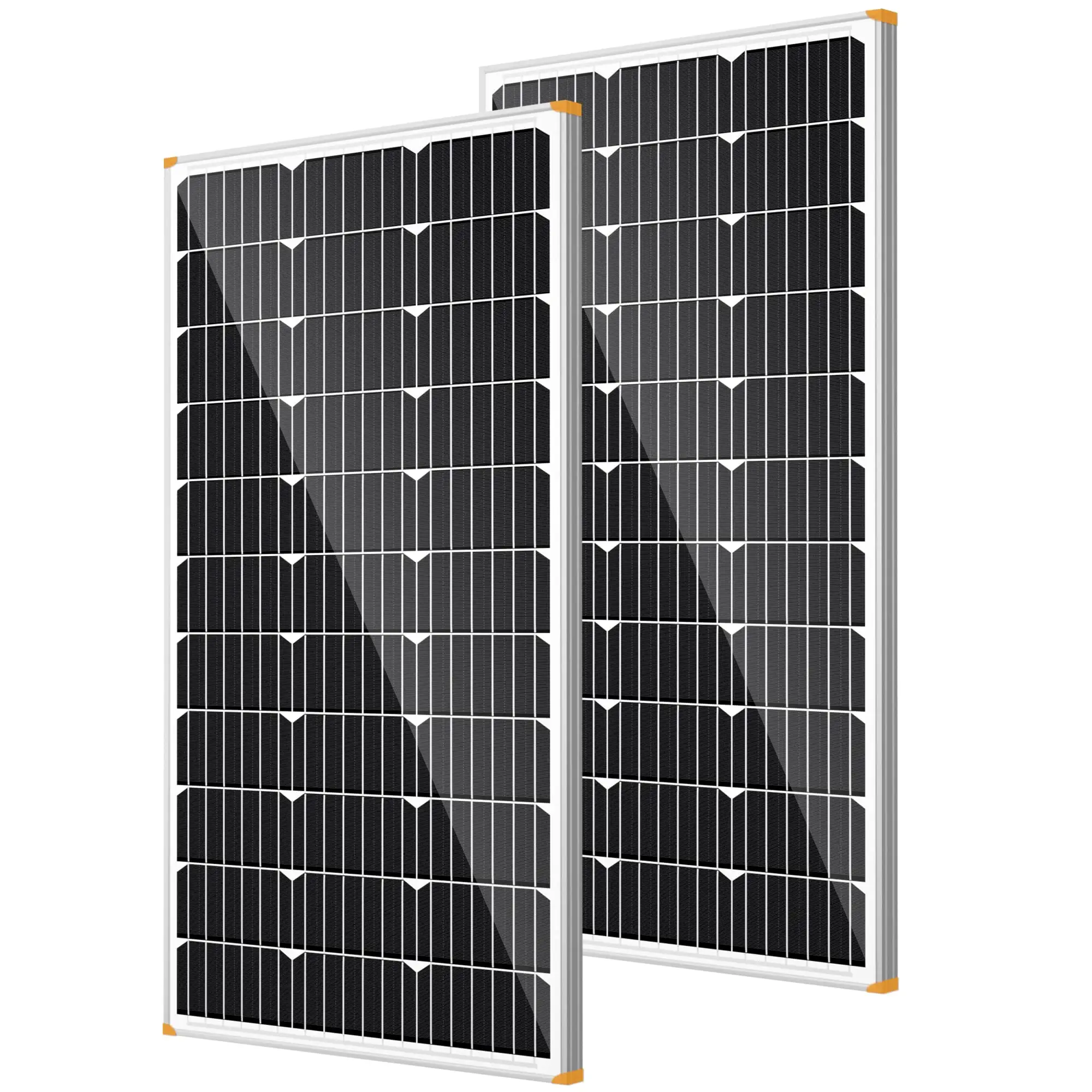 200W Waterproof Solar Panels 12V Monocrystalline Half Cell Solar Panel Kit with High Efficiency Module PV Power Off Grid