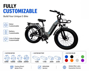 <span class=keywords><strong>Vélo</strong></span> Électrique Personnalisable 1500W, Pic 3000W, 60V 20Ah, Pneus Larges 24 Pouces, <span class=keywords><strong>Vélo</strong></span> Tout-Terrain, Prix <span class=keywords><strong>de</strong></span> Gros Direct Usine - Product Image 1