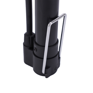 Pompes à vélo portables avec poignée détachable, base pliable, <span class=keywords><strong>pompe</strong></span> à air sur pied pour valves Schrader, Presta et <span class=keywords><strong>Dunlop</strong></span> - Product Image 2