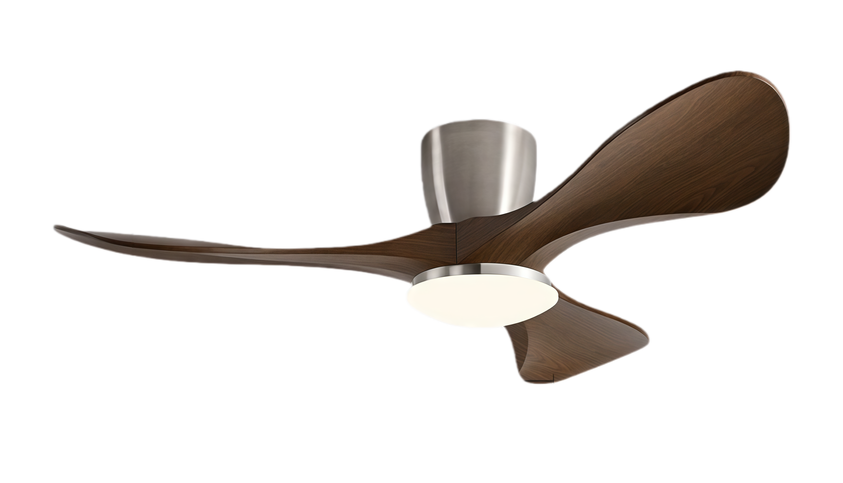 Satin Nickel Walnut