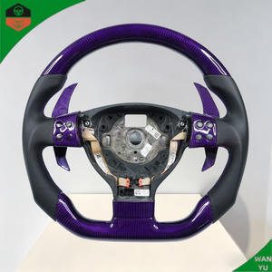 Pour <span class=keywords><strong>Caddy</strong></span> MK3, pièces automobiles, accessoires intérieurs <span class=keywords><strong>de</strong></span> voiture, volant <span class=keywords><strong>de</strong></span> <span class=keywords><strong>course</strong></span> personnalisé en fibre <span class=keywords><strong>de</strong></span> carbone véritable - Product Image 2