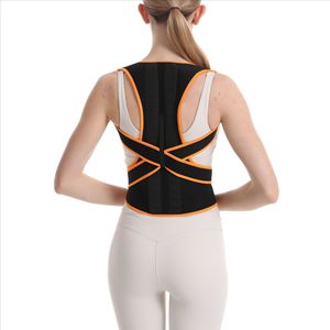 Cintura di supporto per la <span class=keywords><strong>schiena</strong></span> ortopedica postura <span class=keywords><strong>corsetto</strong></span> sostegno per uomo raddrizzatore posteriore spalla rotonda uomini donne postura correttore - Product Image 5