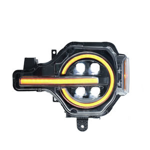 Faros LED de Alta Gama para Ford <span class=keywords><strong>Bronco</strong></span> 2020-2024, Proyector Cuádruple con DRL, Actualización Completa de Lámparas Delanteras - Product Image 3