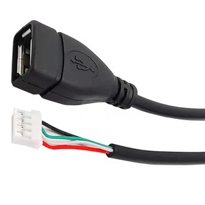 สาย USB Type A ตัวผู้ ตัวเมีย ต่อกับ JST XH 4 พิน 5 พิน ระยะห่างขา 0.8 มม. 2.54 มม. รุ่น 5264 JST SUR 4 ขั้วต่อแบบ Crimp ต่อกับสาย USB ตัวเมีย สำหรับ Midea - Product Image 2