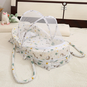 Moustiquaires portables en gros pour animaux de compagnie, pliables, en éponge épaisse, pour chiens, berceaux et bébés - Product Image 1