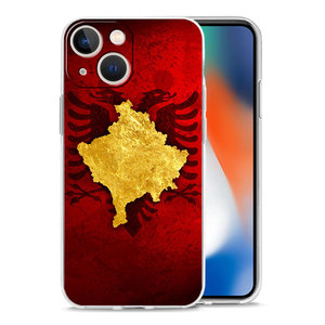 Custodia per telefono <span class=keywords><strong>trasparente</strong></span> di lusso bandiera Albania per <span class=keywords><strong>iPhone</strong></span> 15 16 14 <span class=keywords><strong>13</strong></span> 12 <span class=keywords><strong>Mini</strong></span> 11 17 Max xx X XR SE Plus <span class=keywords><strong>Cover</strong></span> <span class=keywords><strong>trasparente</strong></span> in Silicone TPU - Product Image 2