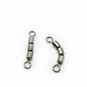 Émerillons de pêche à rotation rapide à 3 connecteurs, mousquetons et émerillons de qualité supérieure - Product Image 3