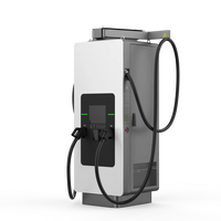 Chargeur rapide DC double pistolet OEM ODM Starcharge Titan V3 120/180kW pour véhicules électriques CCS1 NACS, station commerciale UL IP55 avec écran LED