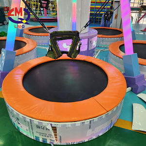 Trampolín Grand Bungee Trampolín 5 Personas Precio Gran equipo de entretenimiento al aire libre Toboganes Trampolín de <span class=keywords><strong>piso</strong></span> <span class=keywords><strong>en</strong></span> venta - Product Image 6