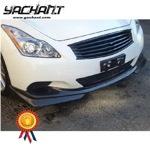 Trade Assurance Fiber Glass FRP Front Lip Fit For 2008-2015 V36 G37 Q60 2D Coupe YC Style Front Bumper Lip