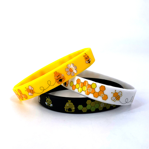 Braccialetti in Silicone per la produzione in fabbrica con stampa personalizzata braccialetti in gomma riempiti di inchiostro per eventi sportivi quotidiani - Product Image 4