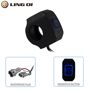 Interruttore Luminoso Impermeabile IP65 LINGQI RACING Compatibile con Light Bee S X. Interruttore LED per Moto <span class=keywords><strong>Elettrica</strong></span> Fuoristrada, Pulsante On/Off per Sur Ron - Product Image 6