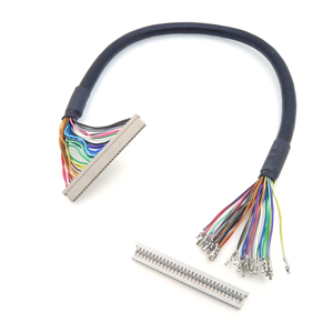 Индивидуальный сигнальный кабельный узел DF14-30Pin для машинного зрения, портативных медицинских мониторов и встроенных ЖК-панелей - Product Image 4