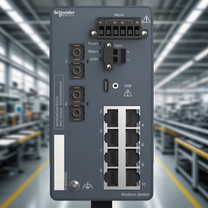 Oferta Especial Nuevo MCSESM103F2CU1H Switch Ethernet TCP/IP Administrado para Control Industrial PLC HMI Marca X80 Origen Francia - Product Image 4