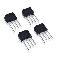 5 pièces KBL406 KBL410 KBL608 KBL610 2A-6A 600V-1000V KBP206 KBP210 KBP307 KBP310 pont redresseur à Diode monophasé en gros