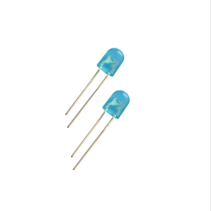 5mm oval led diode diffused blue color 1.2V led 5mm