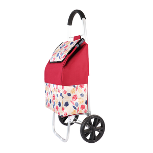 รถเข็นช็อปปิ้งขนาดกลางแบบพับได้มี2ล้อ - Product Image 2