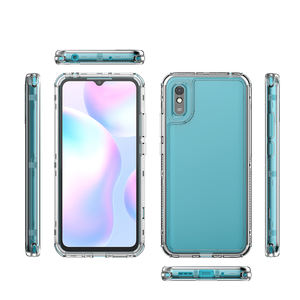 Étui spatial 3 en 1 pour Xiaomi 15 14 Pro Ultra Redmi 14x13 A3 Turbo 3 Note <span class=keywords><strong>14s</strong></span> TPU + PC Hybrid Anti Drop Full Protection 360 Case - Product Image 2