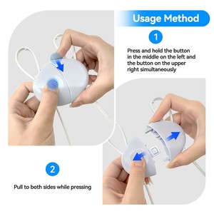 Verrous de sécurité pour portes de placards et tiroirs pour bébés en plastique 3M - Verrous anti-enfants sans BPA - Installation facile sans outils - Forme de pomme - Product Image 2