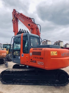รถขุดตีนตะขาบมือสองยี่ห้อญี่ปุ่น HITACHI EX120-5 พร้อมใช้งาน 100% HITACHI ZX70 ZX120 ZX130W ZX200 รถขุดมือสอง - Product Image 4