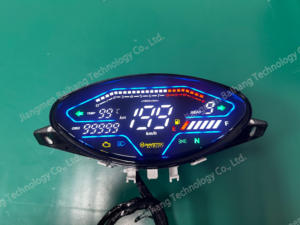 Tablero digital universal para motocicleta cuentakilómetros para Honda Biz100 Biz125 <span class=keywords><strong>C100</strong></span> - Product Image 3