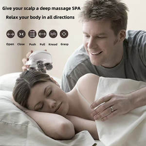 Masajeador de cuero cabelludo con cabezal estimulante de mano - Product Image 5