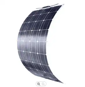 300瓦太阳能电池板工厂柔性太阳能电池板价格巴基斯坦黑色太阳能电池板