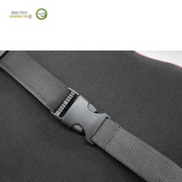 Ergonomisches Auto-Reise-Nackenstützkissen Augenmaske Ohrstöpsel Memory-Schaum Gel-Infundiert Verstellbarer Riemen Abnehmbarer Bezug OEKO-TEX
