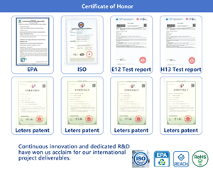 แผ่นกรองอากาศ HEPA แท้แบบกำหนดเองได้ ใช้แทนแผ่นกรอง HEPA ของเครื่องฟอกอากาศ <span class=keywords><strong>Dyson</strong></span> Pure รุ่น TP01 TP02 <span class=keywords><strong>TP03</strong></span> AM11 BP01 - Product Image 6
