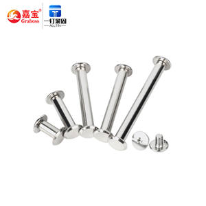 Vis de reliure Chicago en acier inoxydable de haute qualité vis à ceinture en métal Rivets vis de reliure Chicago - Product Image 6